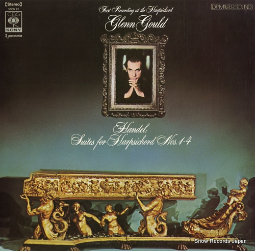 GOULD, GLENN handel; suites for harpsichord nos. 1-4 SOCO22