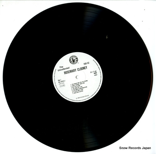 CLOONEY, ROSEMARY rosemary clooney 1951-52 RJL-3125