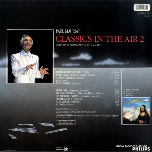 MAURIAT, PAUL classics in the air 2 830270-1