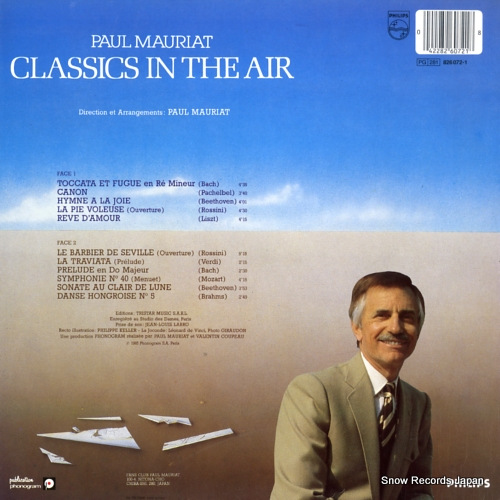 MAURIAT, PAUL classics in the air 826072-1
