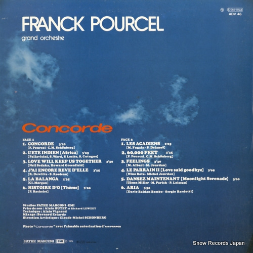 POURCEL, FRANCK concorde 2C066-15564