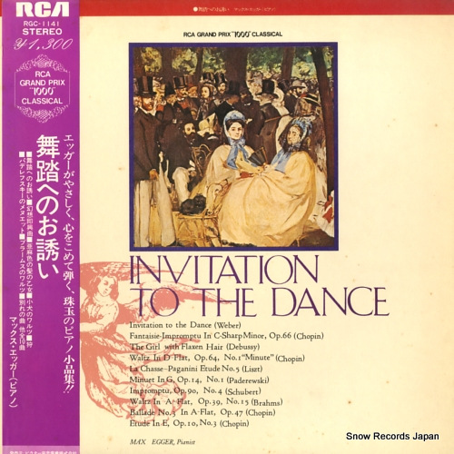 EGGER, MAX invitation to the dance RGC-1141