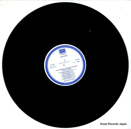GILES, GILES AND FRIPP the cheerful insanity of giles giles & fripp L20P-1066