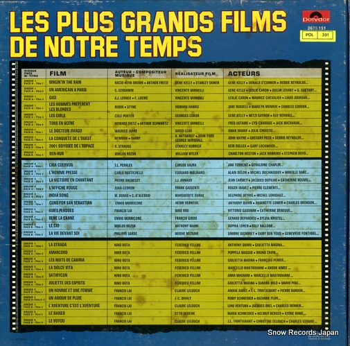 V/A les plus grands films de notre temps 2675151