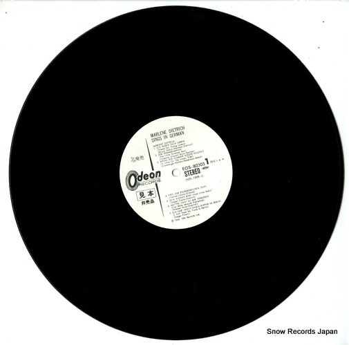 DIETRICH, MARLENE sings in german EOS-80303