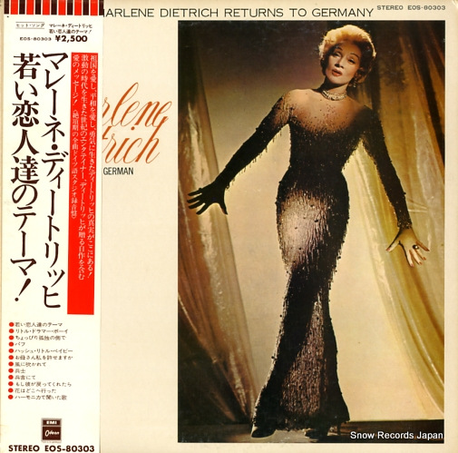 DIETRICH, MARLENE sings in german EOS-80303