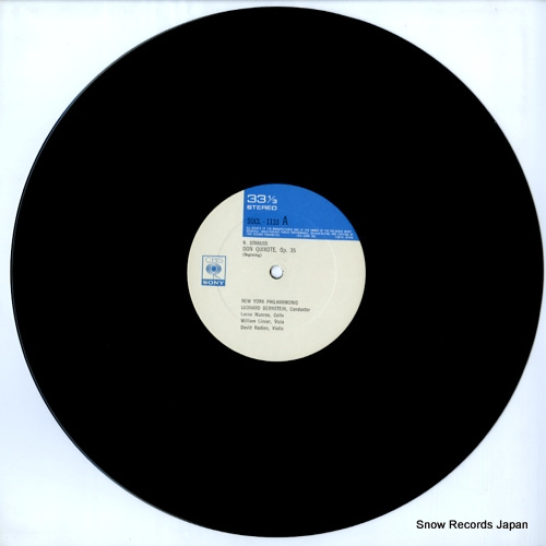 BERNSTEIN, LEONARD r.strauss; don quixote op.35 SOCL1133