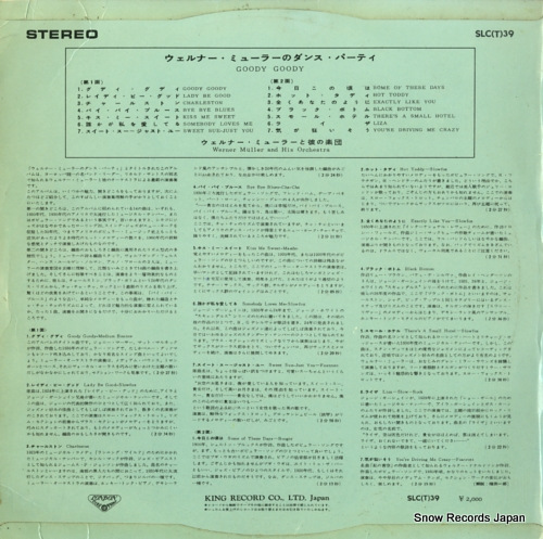 MULLER, WERNER goody goody SLC(T)39