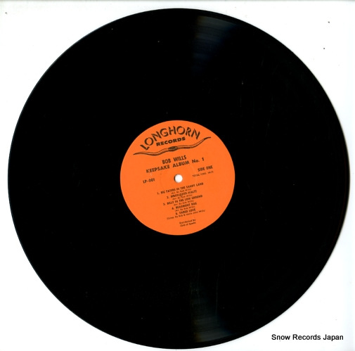 WILLS, BOB keepsake album no.1 LP-001