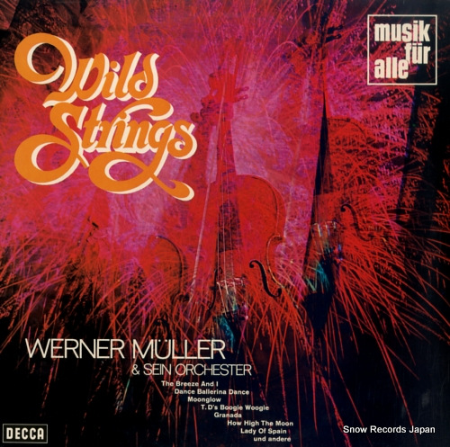 MULLER, WERNER wild strings ND485