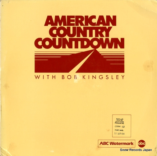 KINGSLEY, BOB american country countdown C844-12