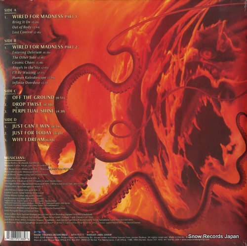 RUDESS, JORDAN wired for madness MTR75711