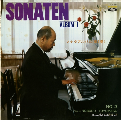 TOYOMASU, NOBORU sonaten album 1 TS-7015