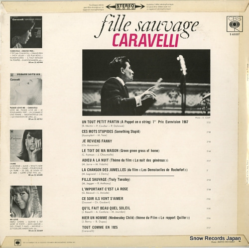 CARAVELLI fille sauvage S63057