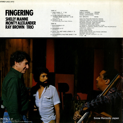 V/A fingering LA27-1013
