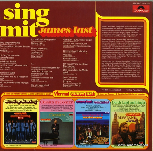 LAST, JAMES sing mit 2371358