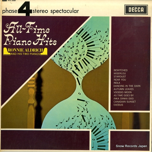 ALDRICH, RONNIE all-time piano hits PFS4090
