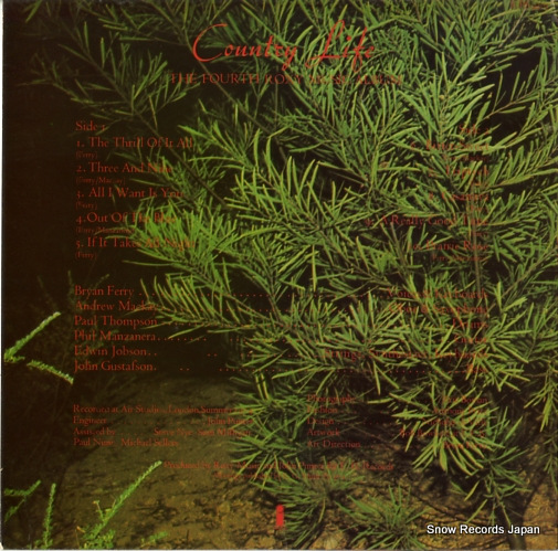 ROXY MUSIC country life ILPS9303