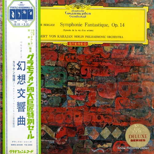 KARAJAN, HERBERT VON berlioz; symphonie fantastique, op.14 SMG-2008
