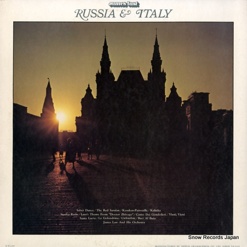 LAST, JAMES around the world - russia & italy MP2152