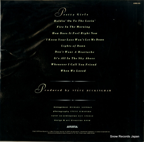 MANCHESTER, MELISSA melissa manchester 25RS-65