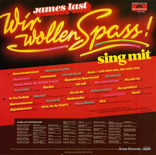 LAST, JAMES wir wollen spass! 2372159