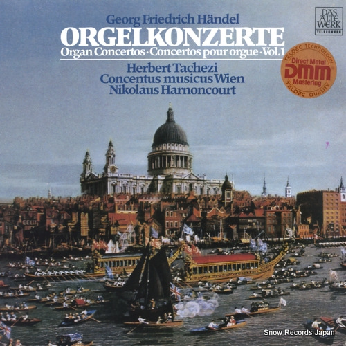HARNONCOURT, NIKOLAUS handel; organ concertos vol.1 6.42658