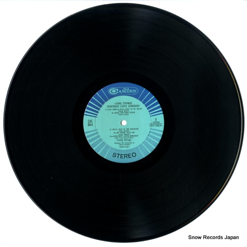 LIVING STRINGS everybody loves somebody CAS-864