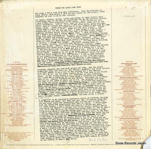 FELLER, DICK dick feller wrote... UA-LA094-F