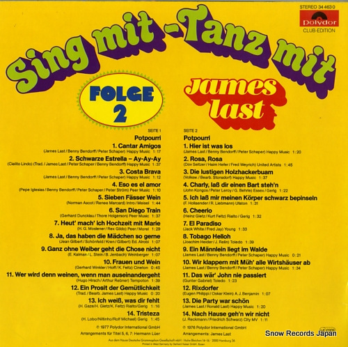 LAST, JAMES sing mit - tanz mit / folge2 344630