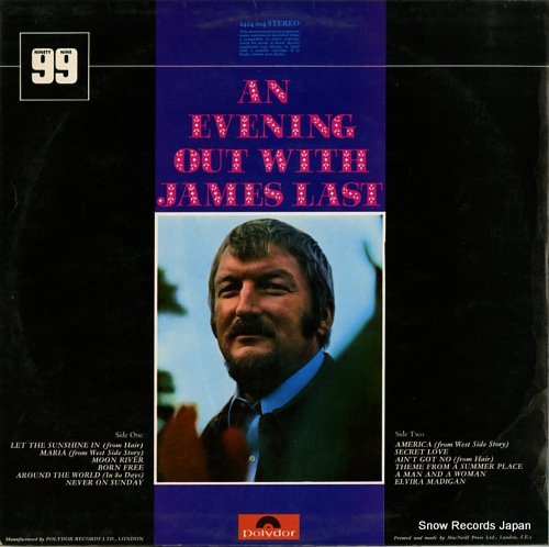 LAST, JAMES an evening out with james last 2414-004