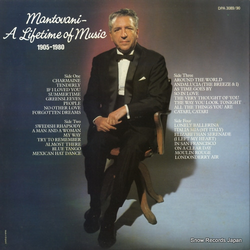 MANTOVANI a lifetime of music 1905-1980 DPA3089