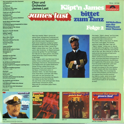 LAST, JAMES kapt'n james bittet zum tanz folge 2 2371082