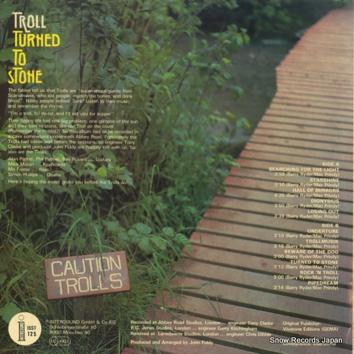 TROLL turned to stone ISST125