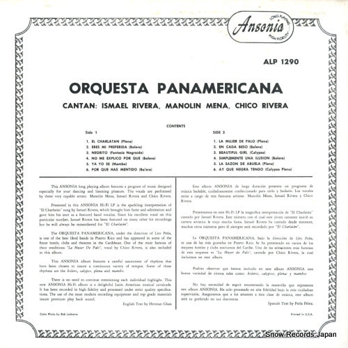 ORQUESTA PANAMERICANA orquesta panamericana ALP1290