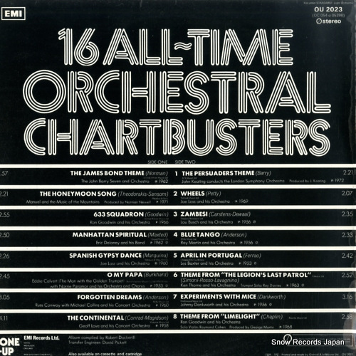 V/A 16 all-time orchestral chartbusters OU2023
