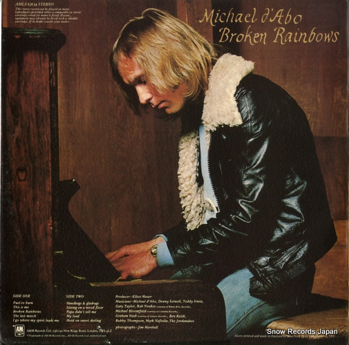 D'ABO, MICHAEL broken rainbows AMLS63634