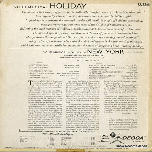ʡߥ塼顼 holiday in new york DL8263