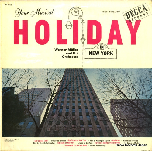 ʡߥ塼顼 holiday in new york DL8263
