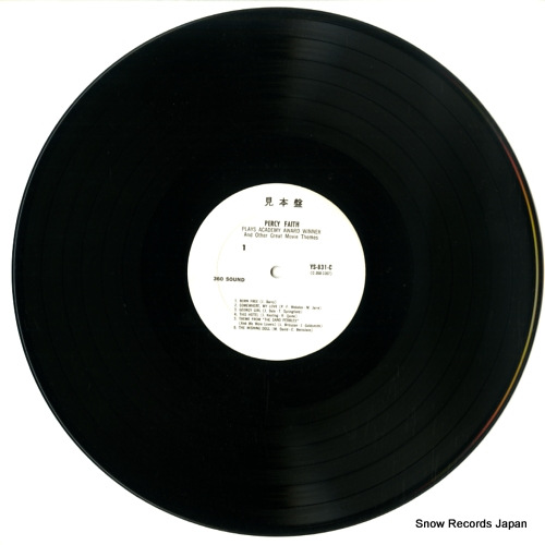 FAITH, PERCY plays the academy award winner YS-831-C