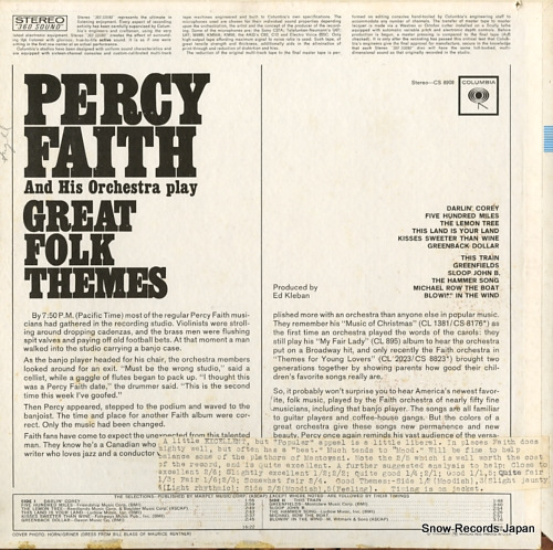 FAITH, PERCY great folk themes CS8908