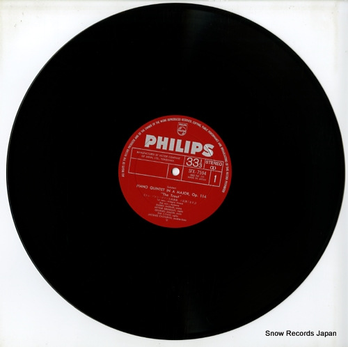 HAEBLER, INGRID / ARTHUR GRUMIAUX schubert; piano quintet in a major 