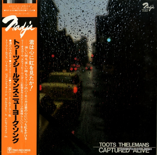 THIELEMANS, TOOTS captured alive PAP-9162