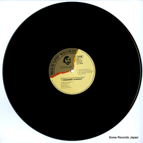 GRAPPELLI, STEPHANE, AND BARNEY KESSEL i remember django PA-6115