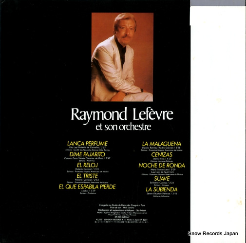 LEFERVRE, RAYMOND suite latine L25B1007