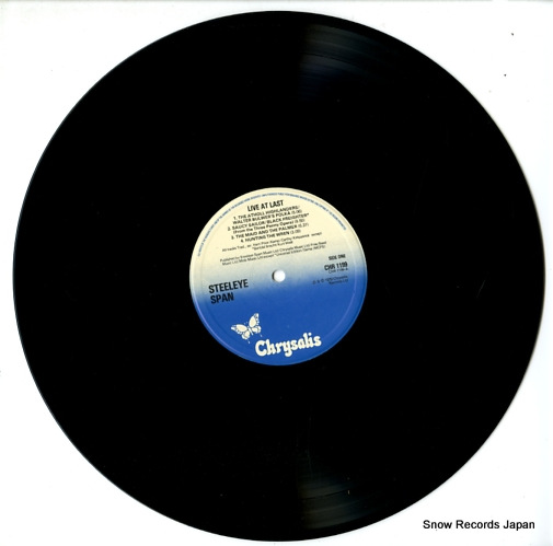STEELEYE SPAN live at last CHR1199