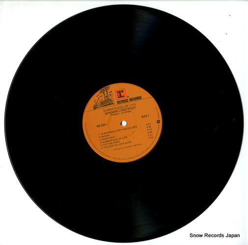 LIGHTFOOT, GORDON summer side of life MS2037