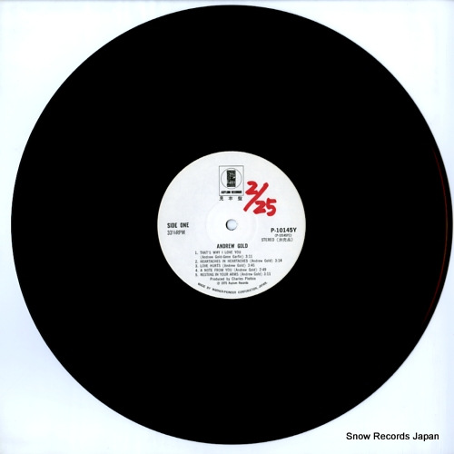 GOLD, ANDREW andrew gold P-10145Y