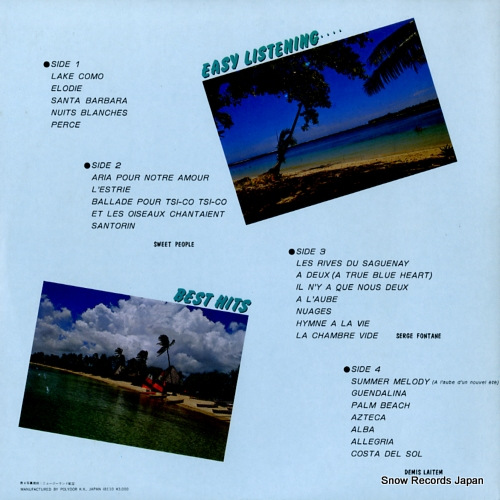 V/A easy listening best hits 30MM9009