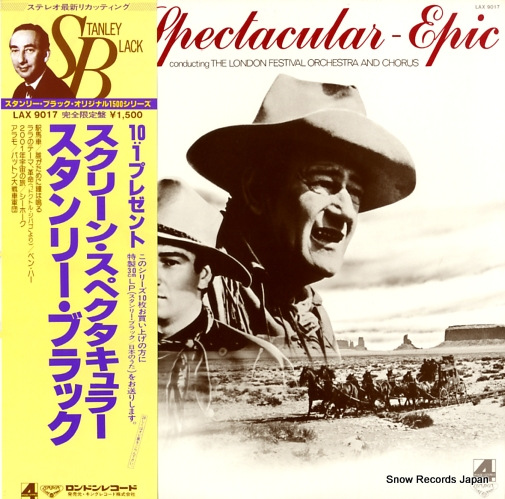 BLACK, STANLEY film spectacular-epic LAX9017